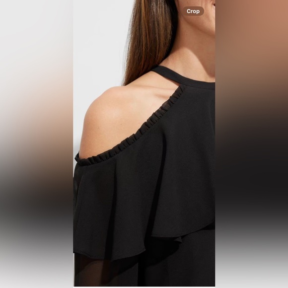 Bundle👖👚WHBM Long Sleeve Cold
Shoulder Blouse & Talbots lace Red Pants - Picture 3 of 13